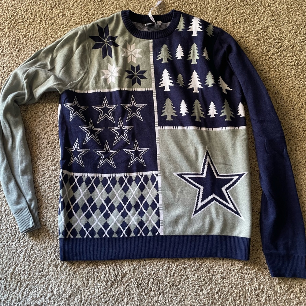 Men’s Dallas Cowboys Ugly Christmas Sweater